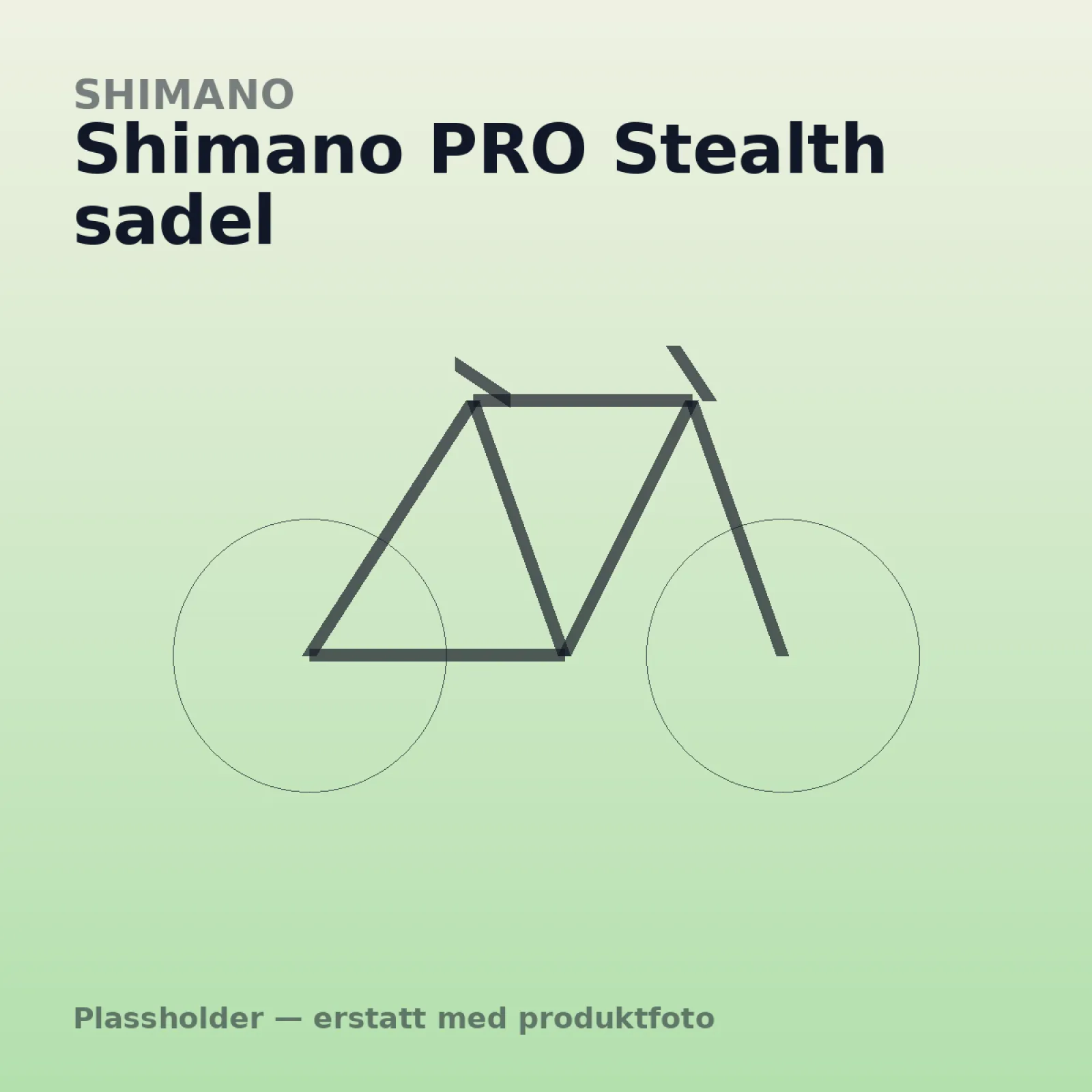 Shimano PRO Stealth sadel