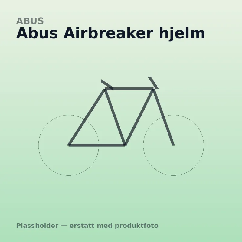 Abus Airbreaker hjelm