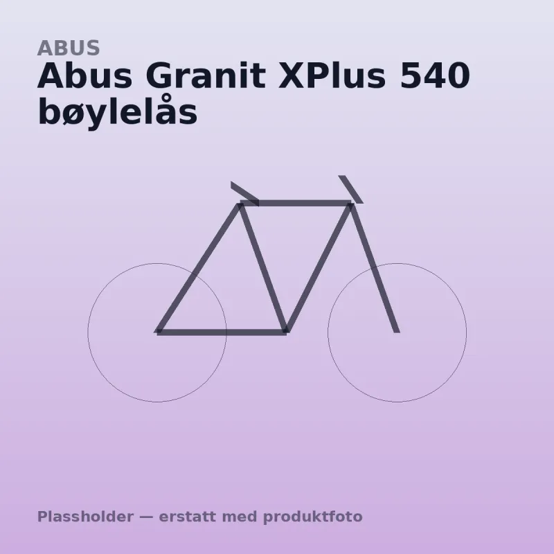 Abus Granit XPlus 540 bøylelås