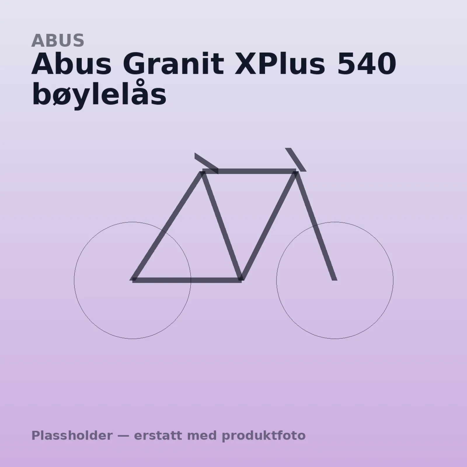 Abus Granit XPlus 540 bøylelås
