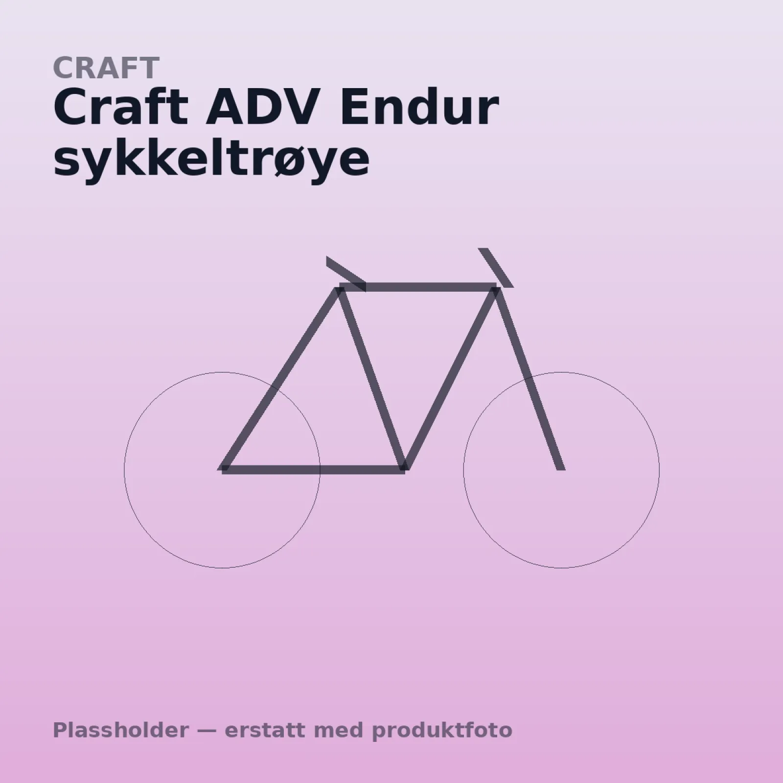 Craft ADV Endur sykkeltrøye